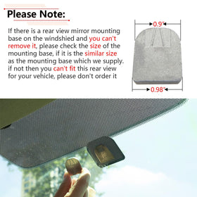 RLB-HILON mirror bracket and replacement tool included for easy installation