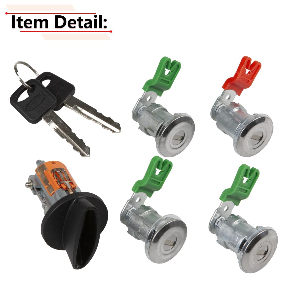 RLB-HILON door lock cylinder detail illustrating durable construction and compatibility