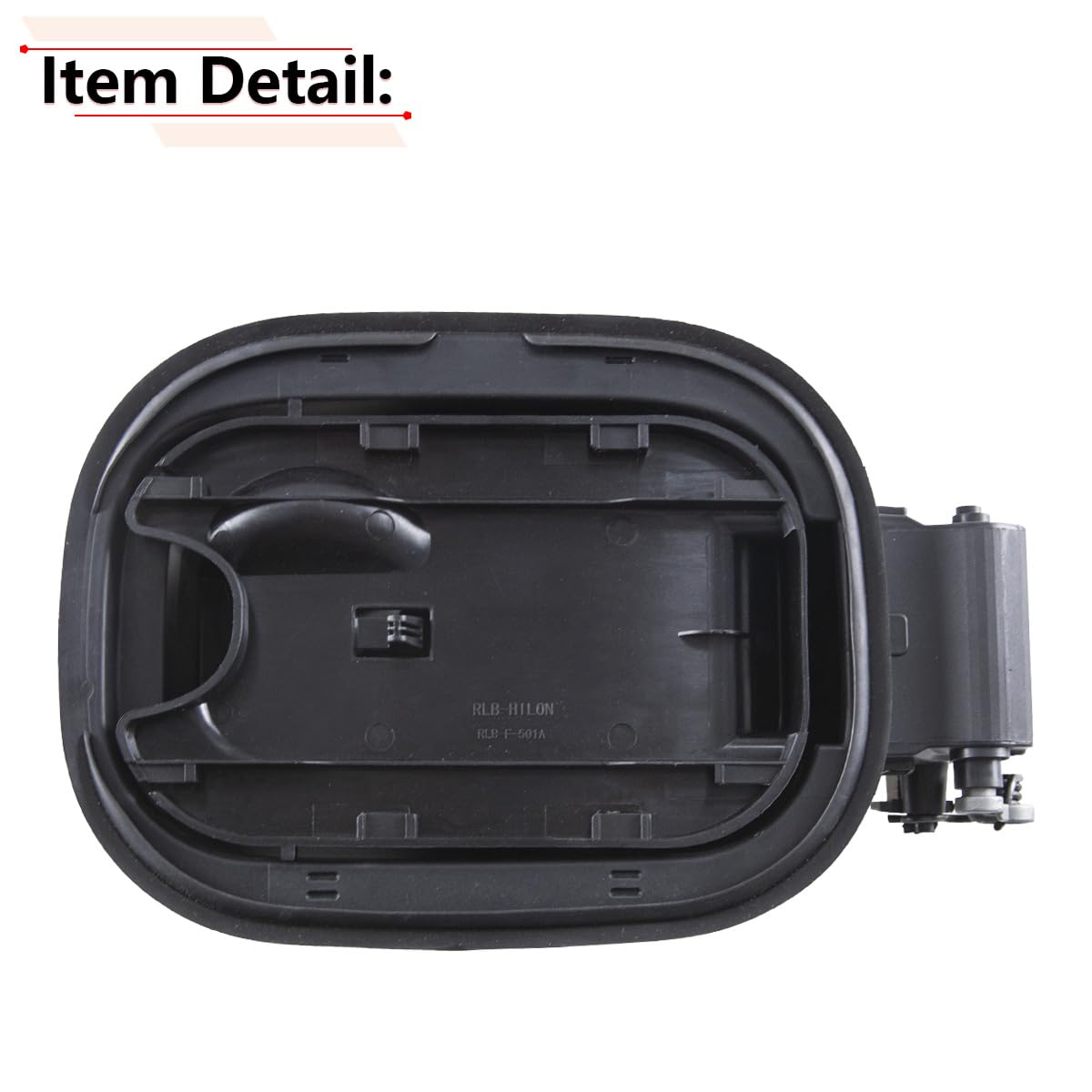 RLB-HILON filler pipe housing detail showing precise mount points and seal benefit
