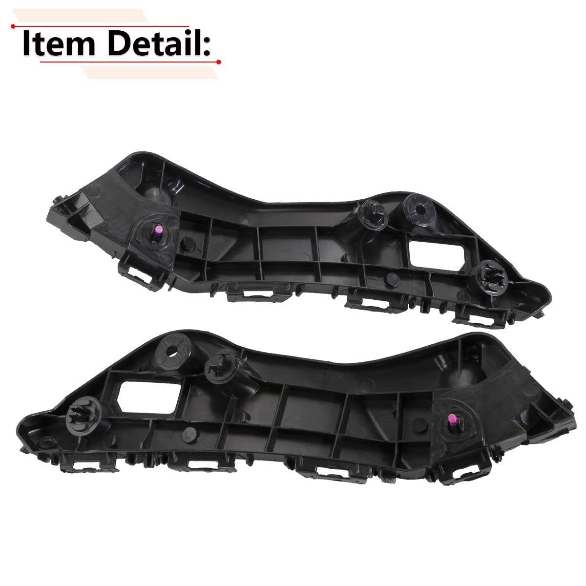 RLB-HILON bracket installed on Toyota RAV4 showing restored bumper alignment