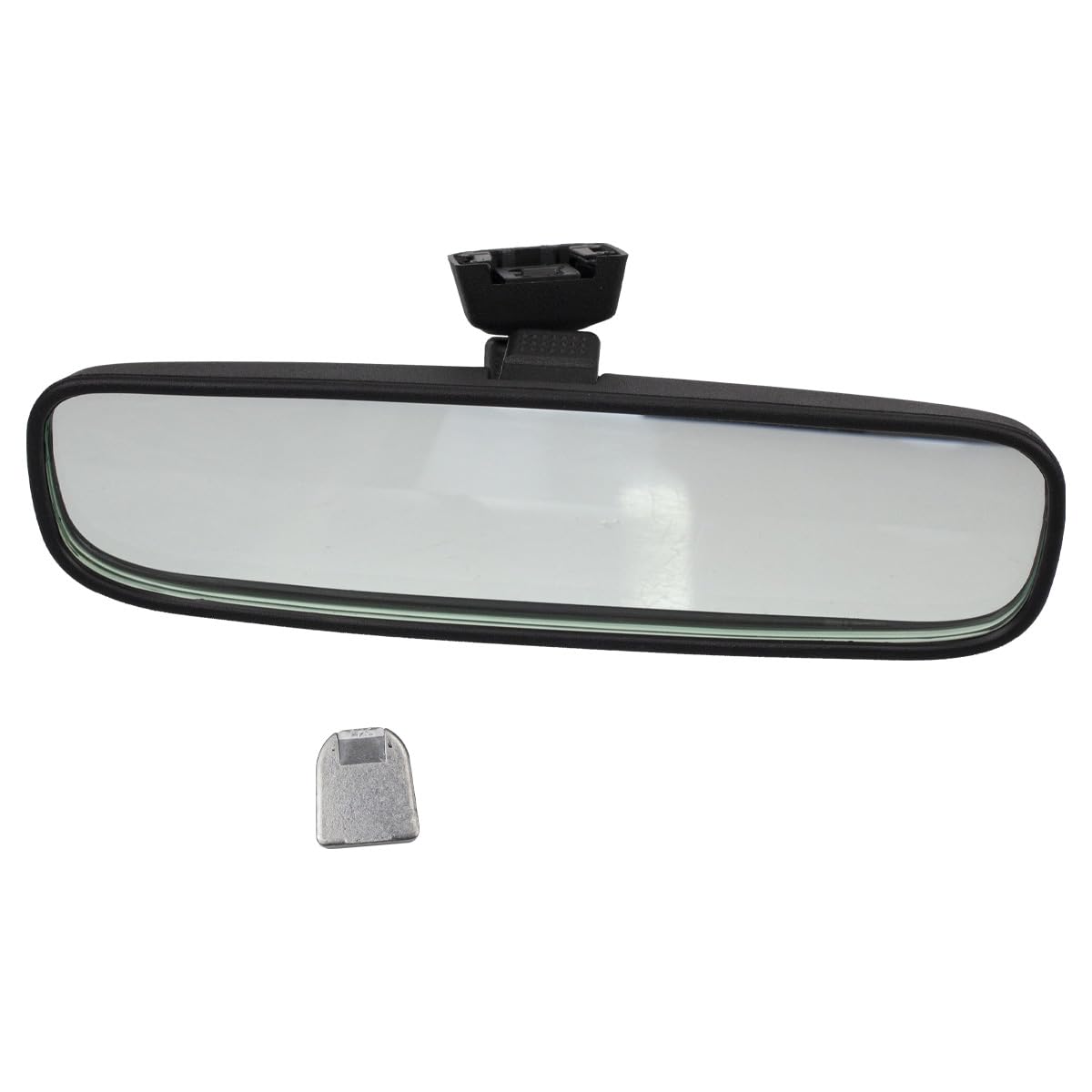 RLB-HILON front view mirror showing clear reflective surface and improved visibility