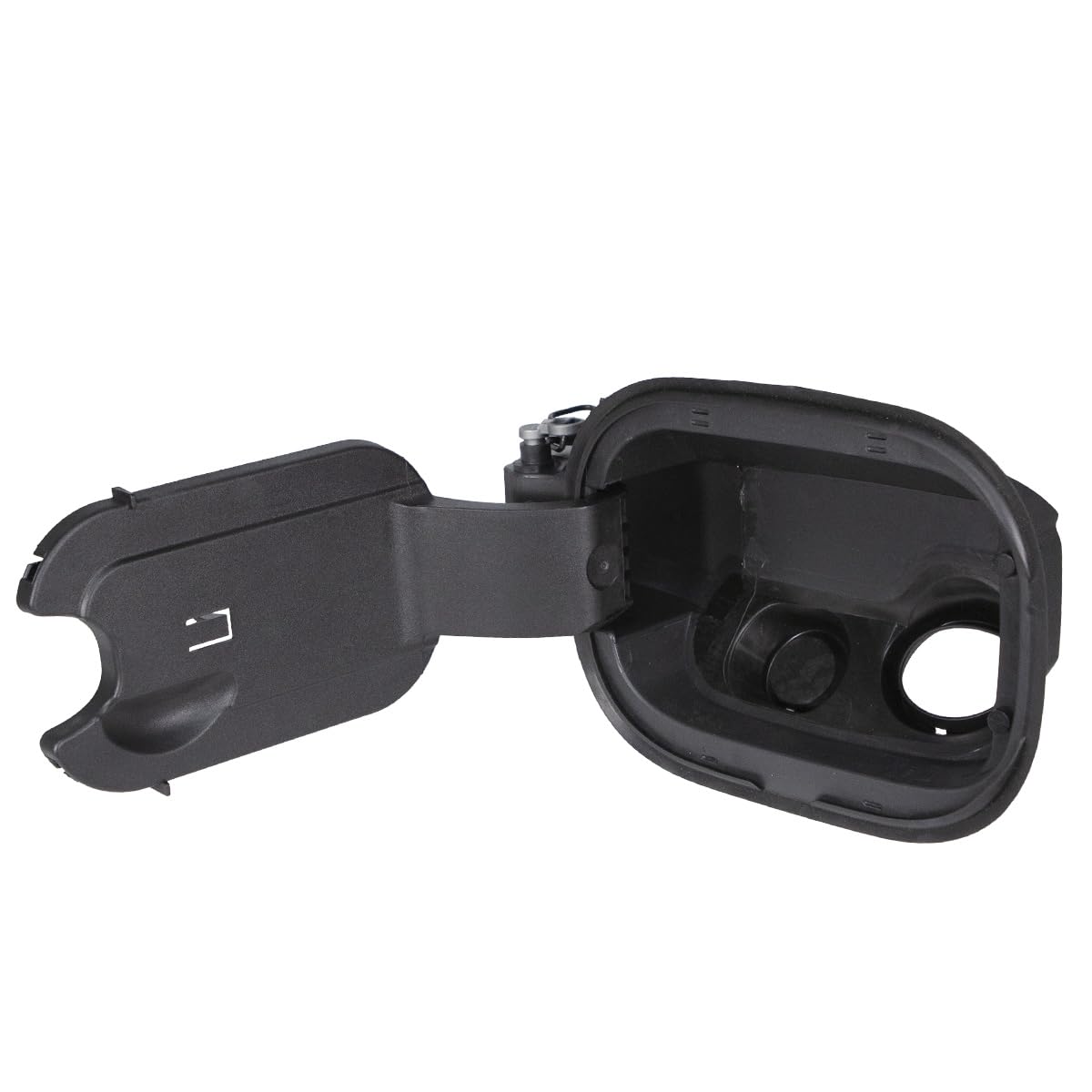 RLB-HILON front view fuel door housing showing clean fit and OEM look