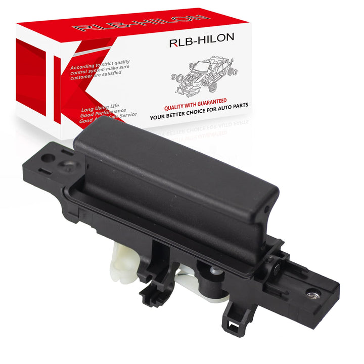 RLB-HILON front view of interior sliding door handle showing clean fit and finish benefit