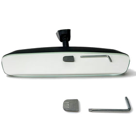 RLB-HILON front view mirror showing wide, clear reflection for improved visibility