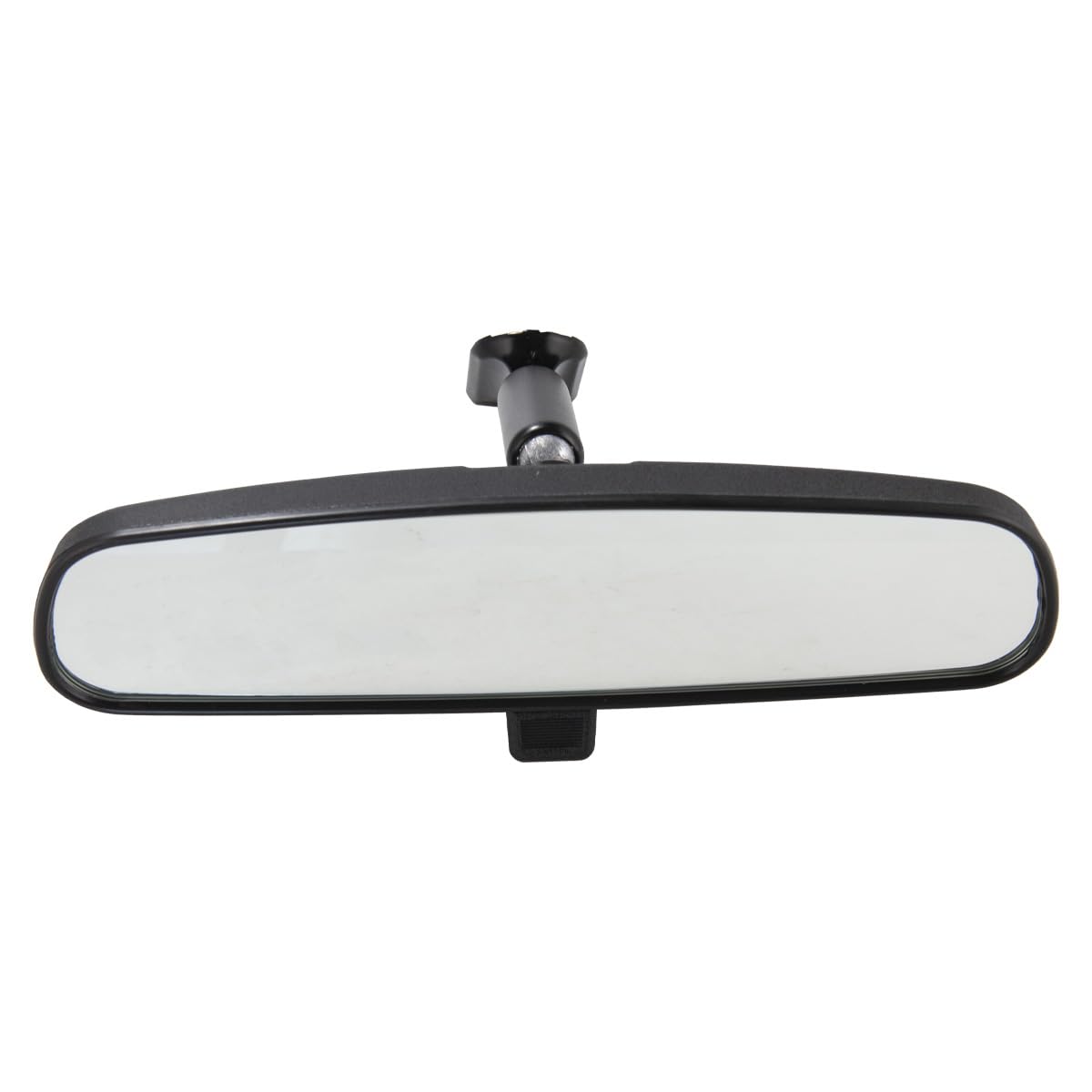 RLB-HILON front view mounted on mirror with clear rear visibility benefit