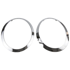 RLB-HILON front view of chrome headlight trim ring showing fit and finish benefit