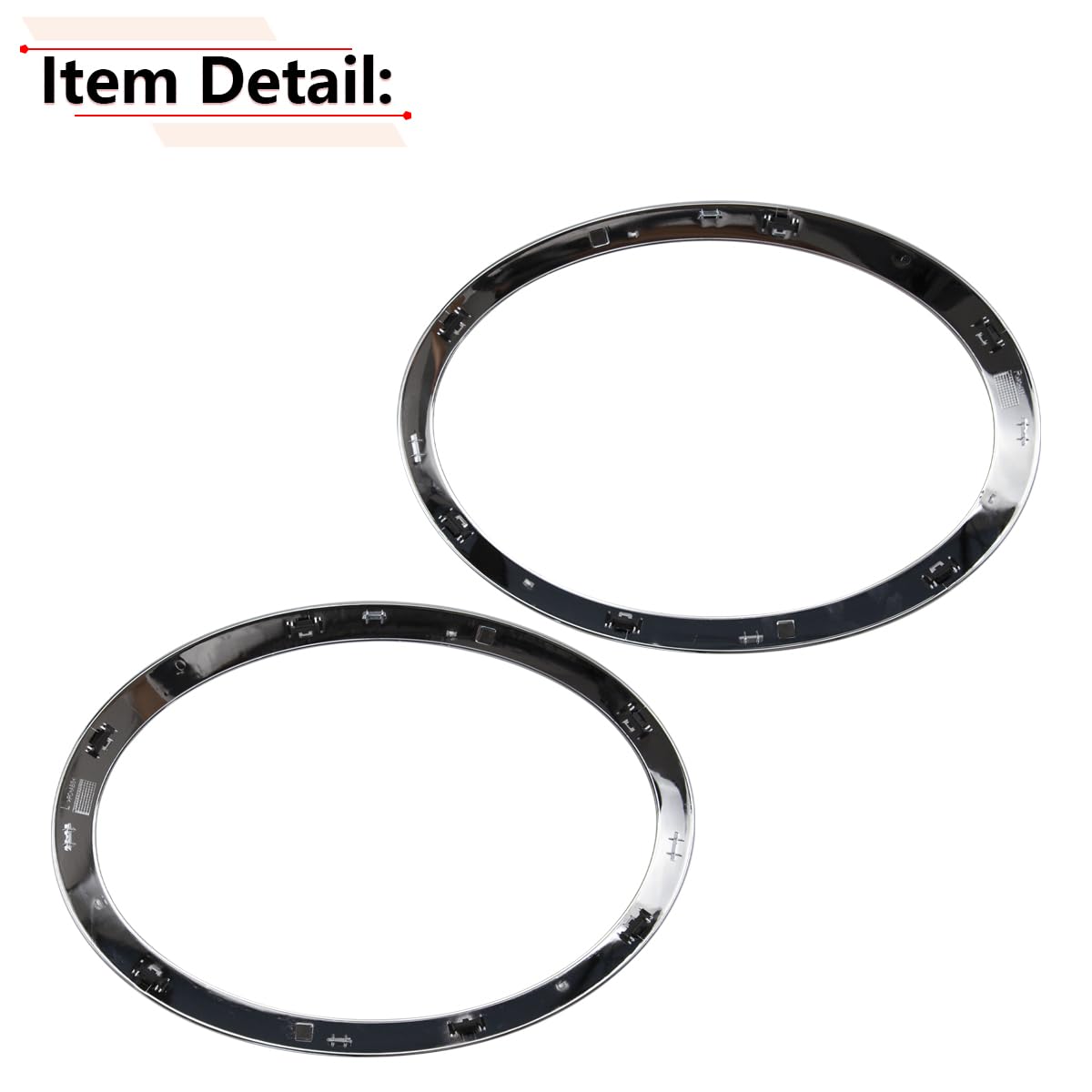 RLB-HILON trim ring held in hand demonstrates scale and easy installation benefit