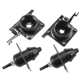 RLB-HILON front view of hood latch kit showing full set and secure fit