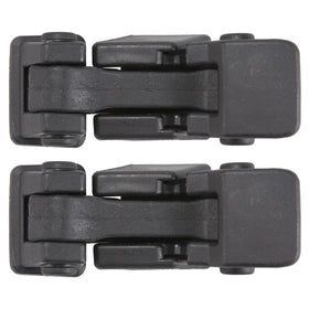 RLB-HILON hood latch front view showing mounting holes and fit for easy replacement