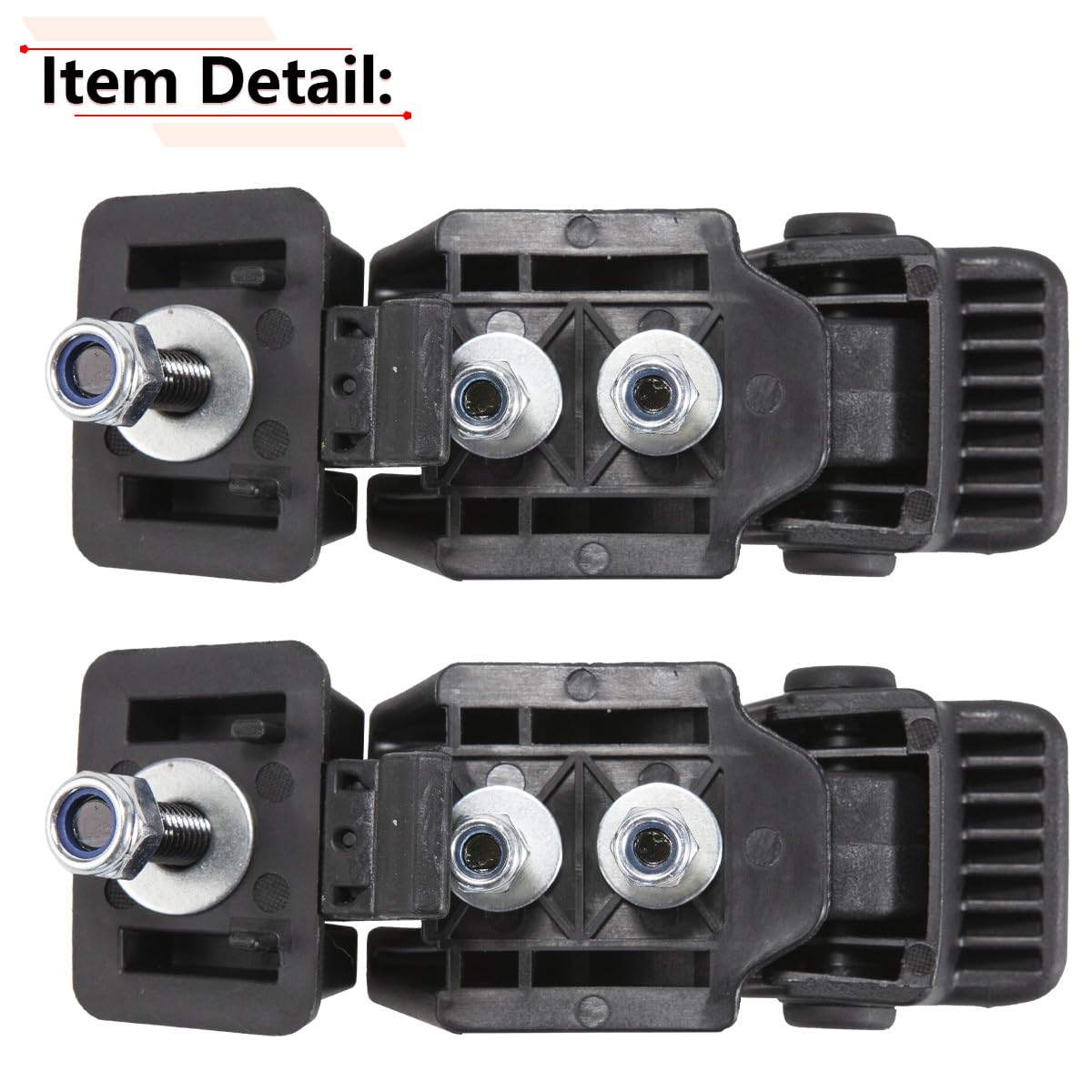 RLB-HILON hood latch installed on Jeep Wrangler JK showing restored hood retention