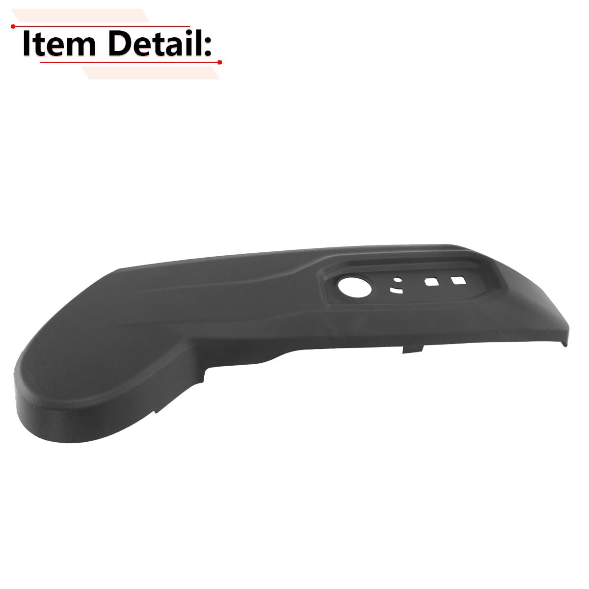 RLB-HILON installed on driver side seat demonstrating correct alignment and finish