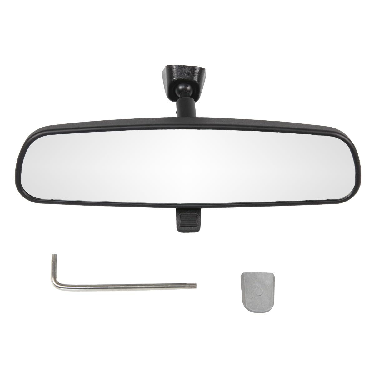 RLB-HILON mirror front view showing wide reflective surface for safer driving