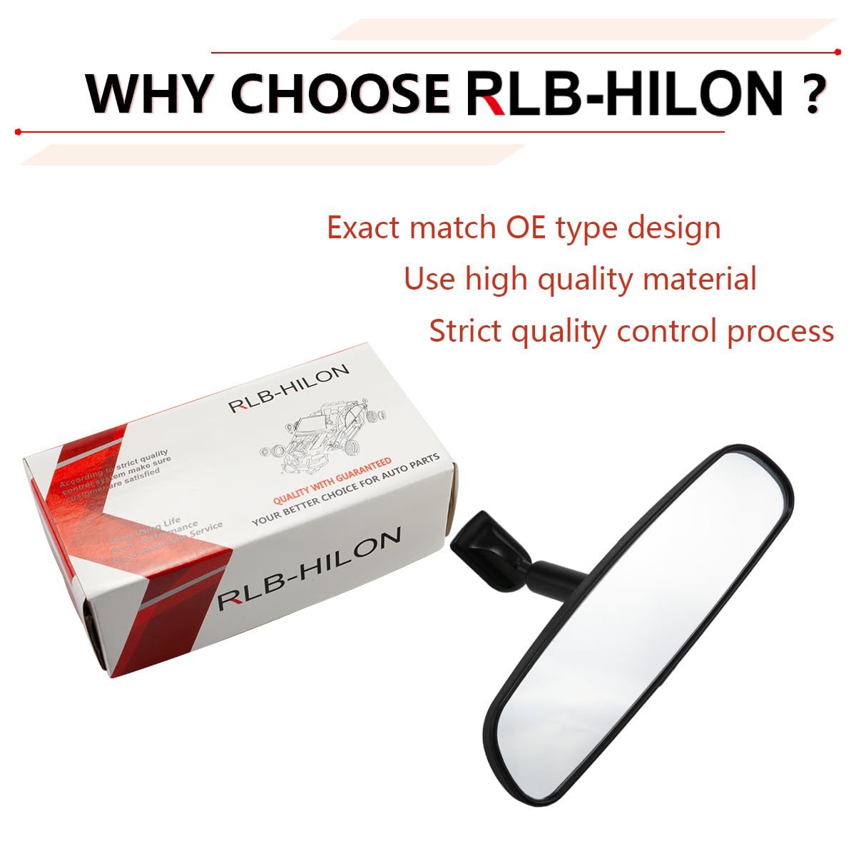 RLB-HILON packaging and contents showing ready-to-install replacement parts