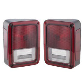 RLB-HILON front view of tail light showing clear lens and fit for restoration