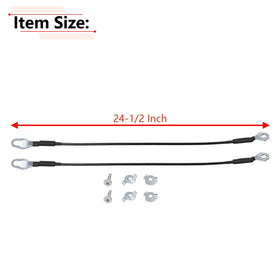 RLB-HILON tailgate cable installed on Ford F150 demonstrating safe support