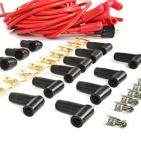 RLP 90-degree boot detail illustrating tight fit and easy spark plug access