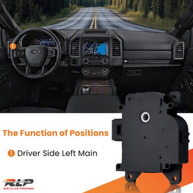 RLP electrical connector detail for simple plug-and-play installation