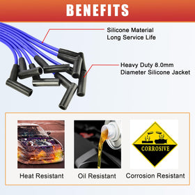 RLP 90-degree distributor boot close-up showing HEI fit and reliable sealing benefit