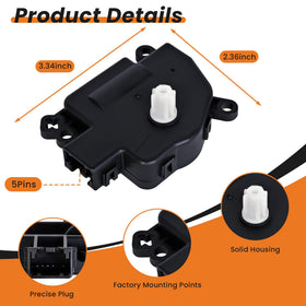 RLP actuator connector closeup highlighting easy plug-and-play benefit