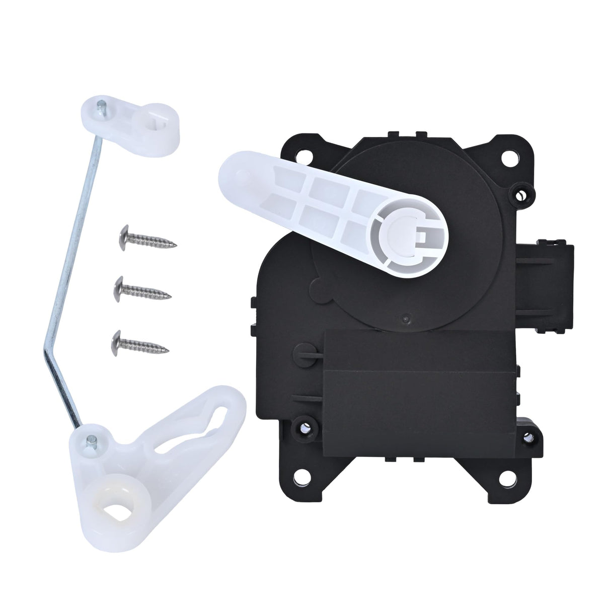 RLP blend door actuator front view showing fit and durable housing benefit