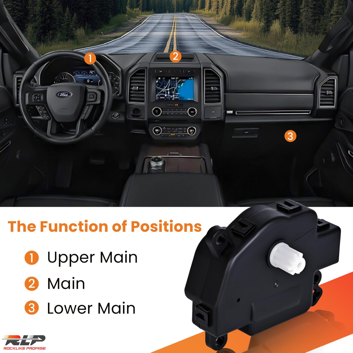 RLP actuator mounted in vehicle demonstrating proper installation and restored control