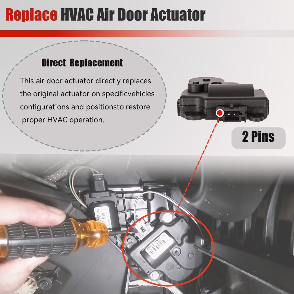 RLP actuator packaging and contents with two units and warranty card