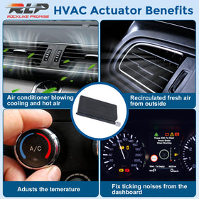 Mechanic using RLP kit in truck cabin for faster HVAC restoration