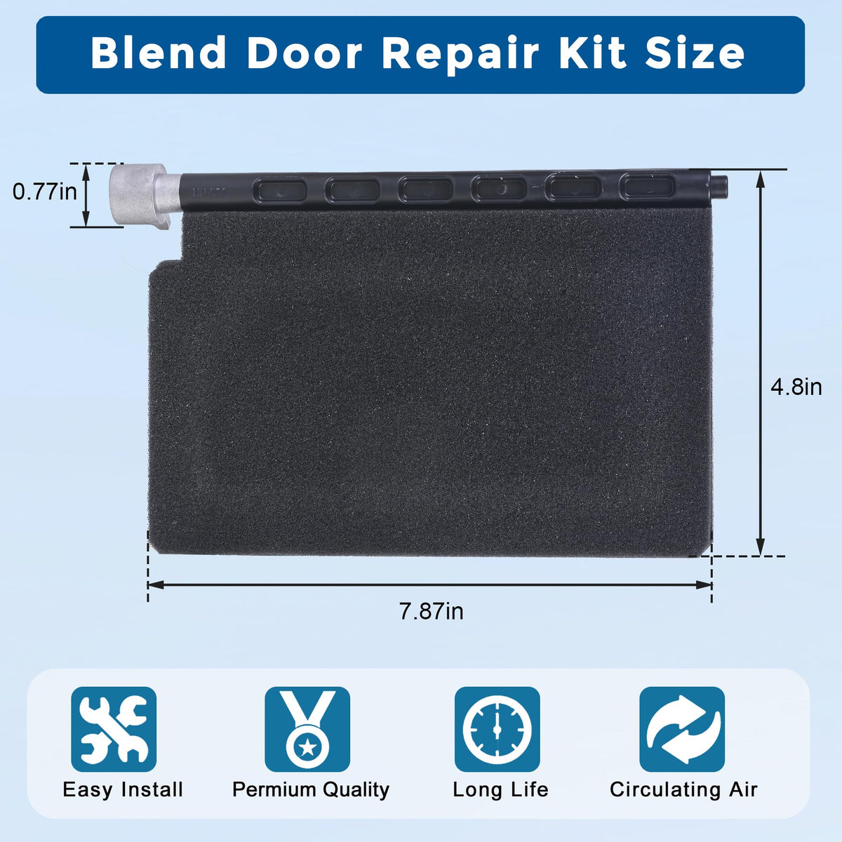 RLP material texture detail demonstrating heat-resistant construction