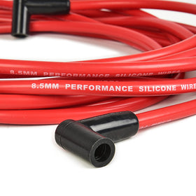 RLP coil wire plus eight plug wires laid out demonstrating full kit coverage