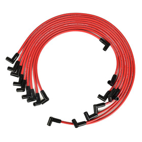 RLP front packaging of 8.5mm red spark plug wires showing complete kit benefit