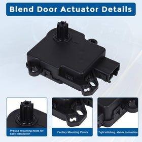 RLP actuator rear connector view highlighting easy plug-in replacement