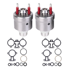 RLP front view of two injectors showing complete assembly and fitment benefit