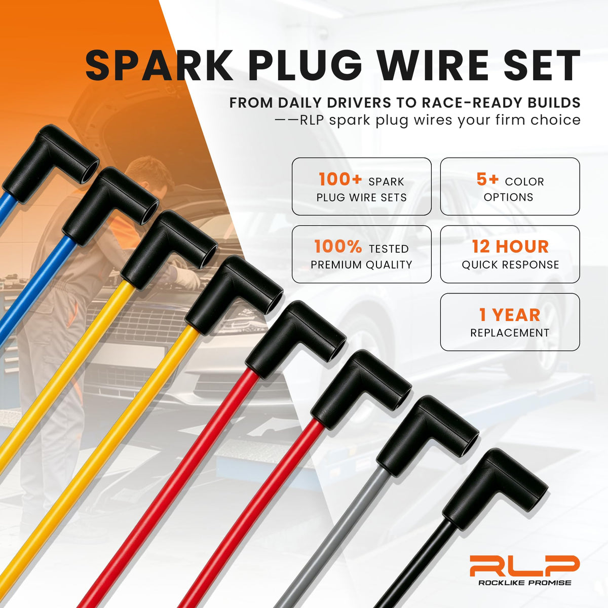 RLP lifestyle shot at car show showing performance look and street-ready finish