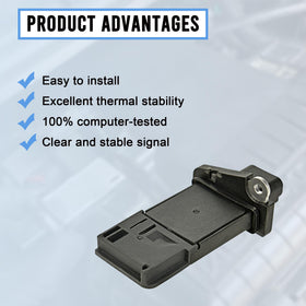 RLP detailed shot of sensor element and housing for accurate airflow readings