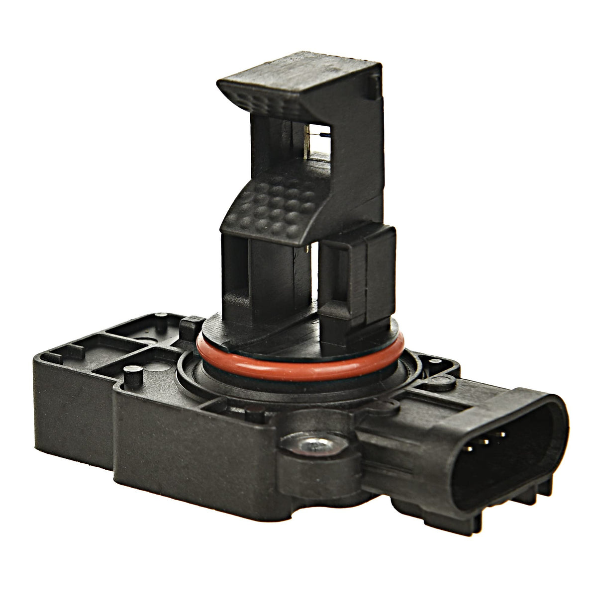 RLP MAF sensor front view showing compact housing and plug for reliable fit