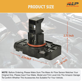 RLP MAF sensor sensing element closeup highlighting precision for accurate airflow