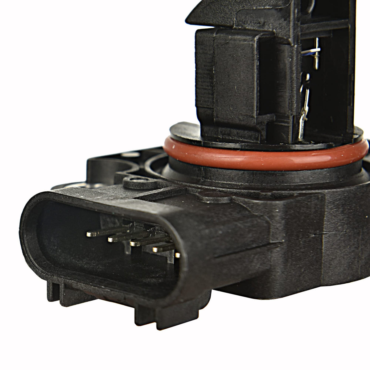 RLP MAF sensor underhood location indicating where to find the sensor beside airbox
