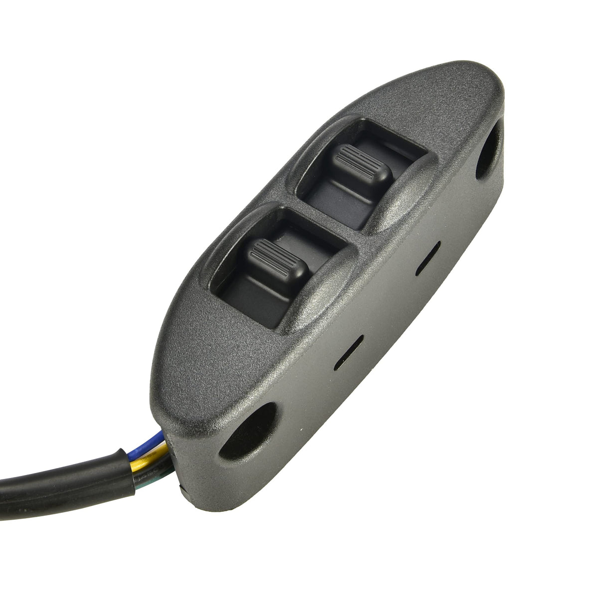 RLP power seat switch close-up texture showing durable materials benefit