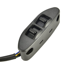 RLP power seat switch close-up texture showing durable materials benefit