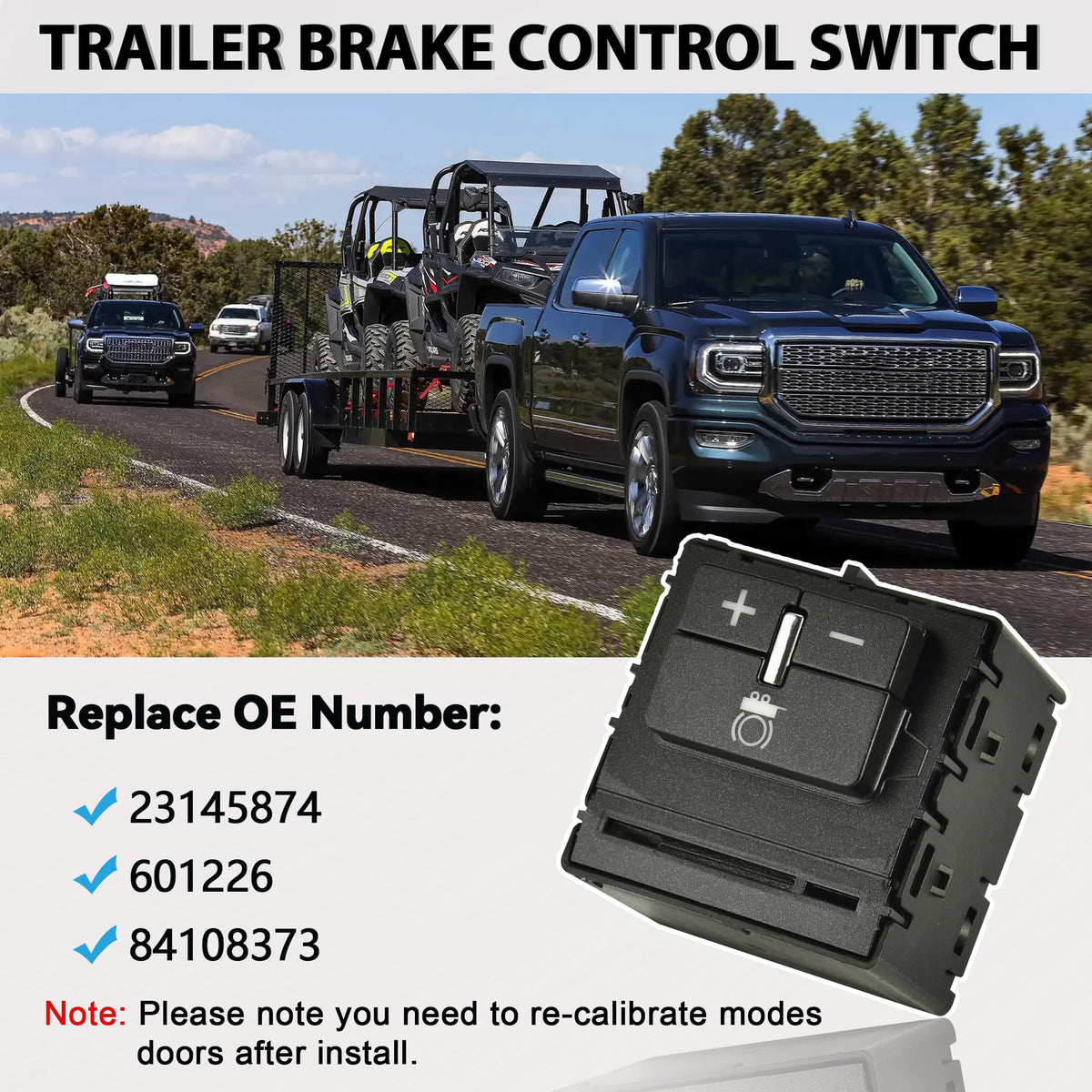 RLP unit installed in truck interior illustrating restored trailer braking control