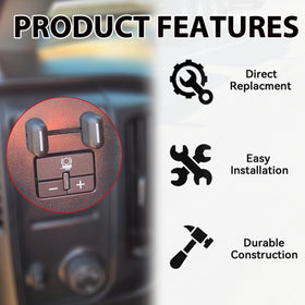 RLP brake control beside ruler showing compact size for straightforward replacement
