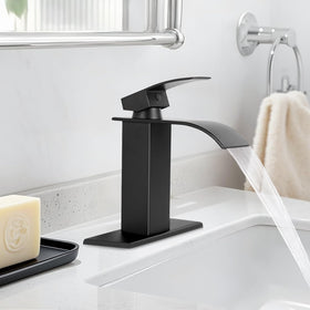 RNDIOZD faucet installed on countertop showing elegant upgrade for vanities