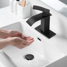 RNDIOZD faucet in a styled bathroom showing modern aesthetic and visual impact