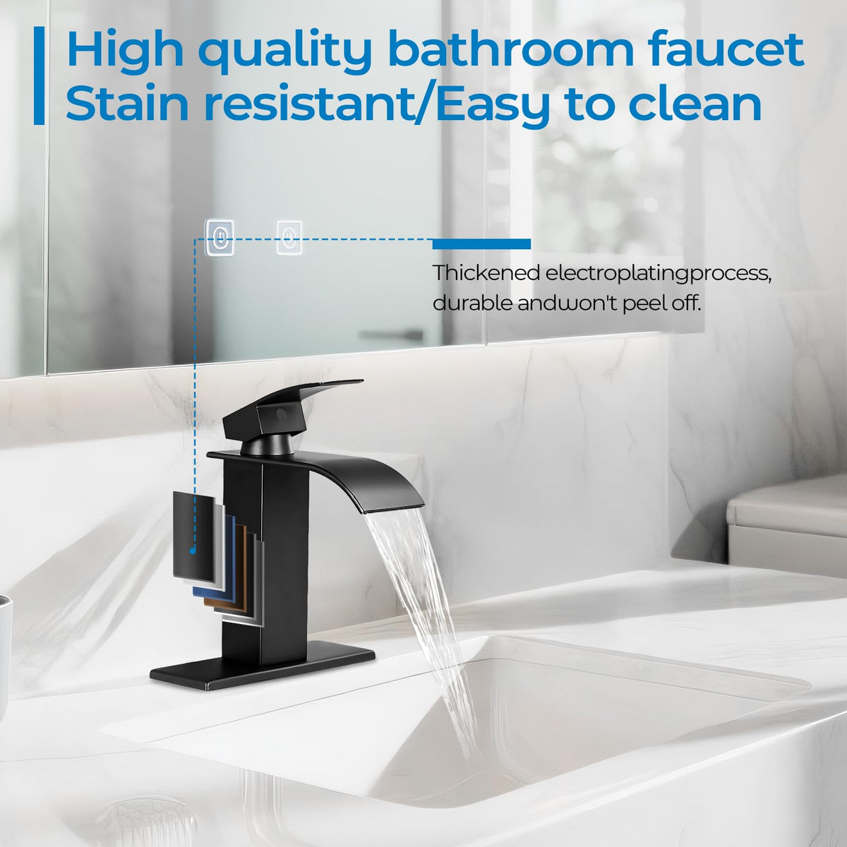 RNDIOZD side profile with handle showing easy one-handed temperature control