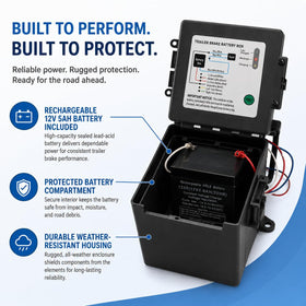 Rnigs battery with wiring detail illustrating reliable power source and secure connections