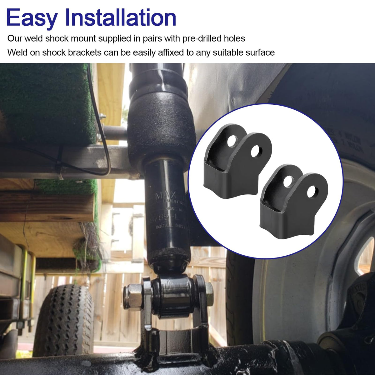 RO6G bracket installed on a trailer demonstrating practical use benefit