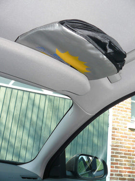 Road Charms close-up of stitched edge seam showing reinforced construction and tear resistance