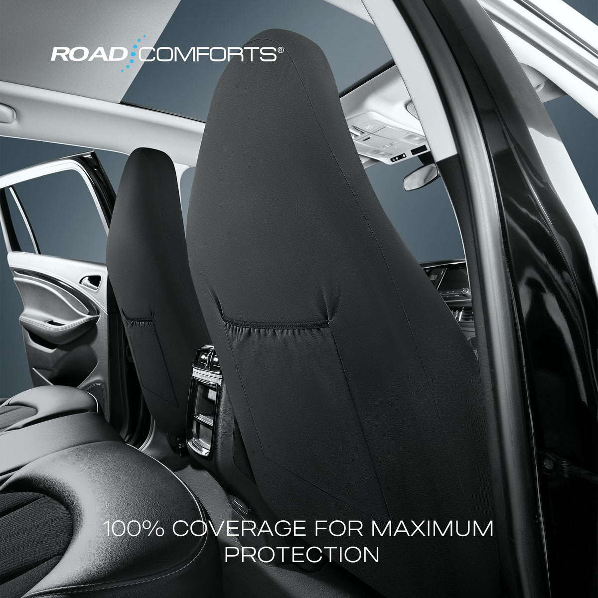 Road Comforts foam backing detail showing added cushion for longer drives