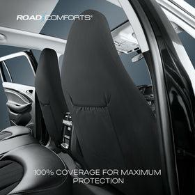 Road Comforts foam backing detail showing added cushion for longer drives