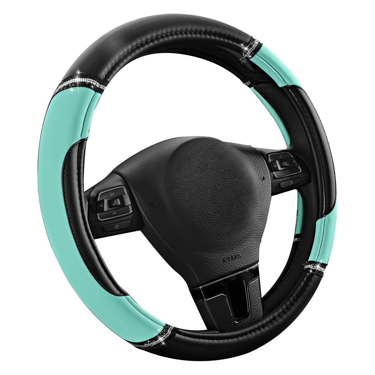 Road Comforts close-up of PVC leather pattern highlighting luxury look and durability
